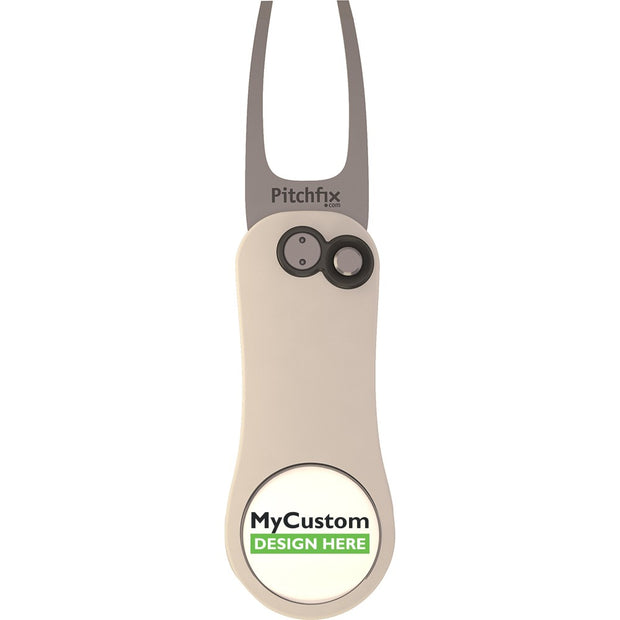White Pitchfix Original 2.0 Divot Tool