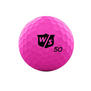 Wilson Staff 50 Elite Pink Golf Balls