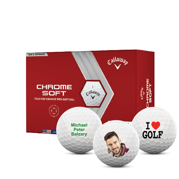 Callaway Chrome Soft Triple Track Golf Balls - Half Dozen