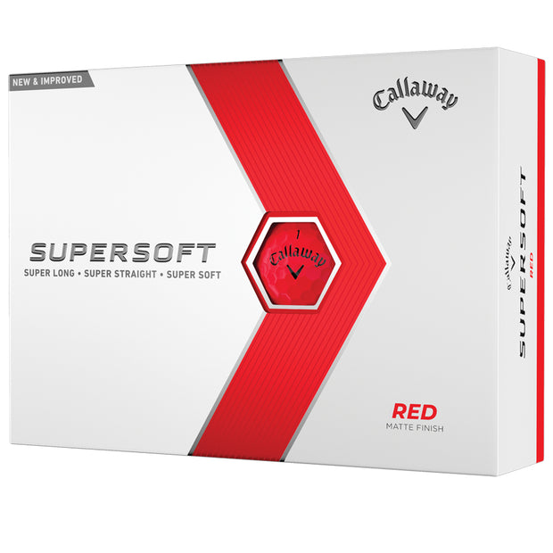 Callaway Supersoft Red Golf Balls