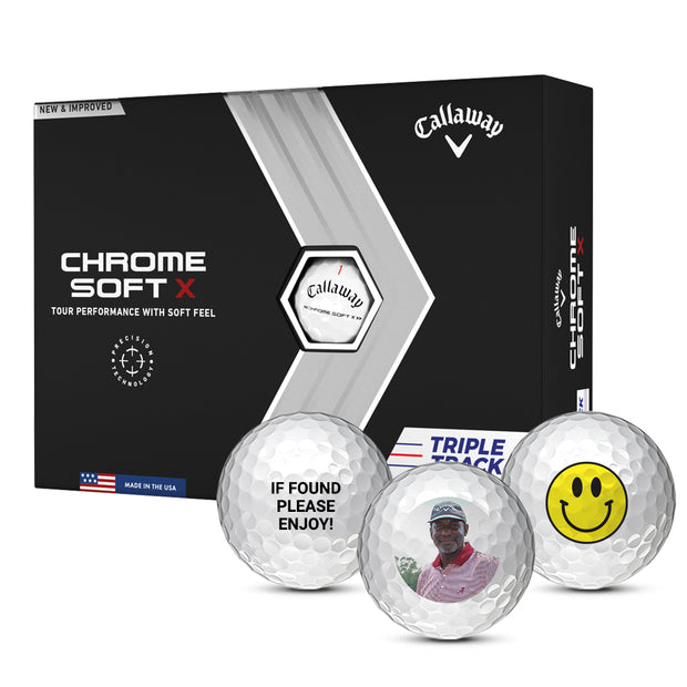 Callaway Chrome Soft X Triple Track Golf Balls