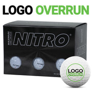 Nitro Maximum Distance Golf Balls - LOGO OVERRUN
