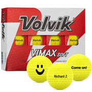 Volvik Vimax Soft Yellow Golf Ball One Dozen
