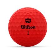 Wilson Staff DUO Optix Red Golf Balls